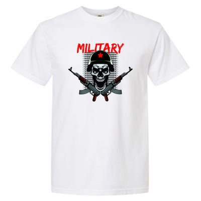 Military Skeleton Garment-Dyed Heavyweight T-Shirt