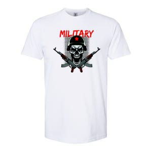 Military Skeleton Softstyle CVC T-Shirt