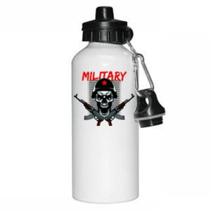 Military Skeleton Aluminum Water Bottle 