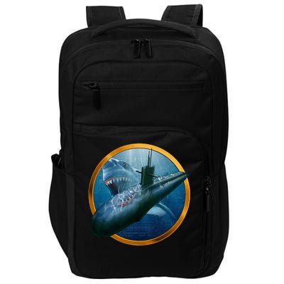 Military Submarine Shark Impact Tech Backpack