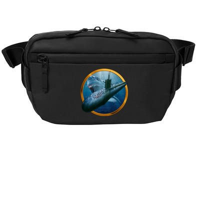 Military Submarine Shark Crossbody Pack