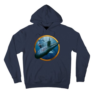 Military Submarine Shark Hoodie