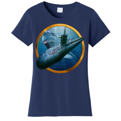 Military Submarine Shark Women's T-Shirt