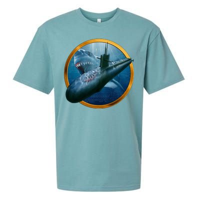 Military Submarine Shark Sueded Cloud Jersey T-Shirt