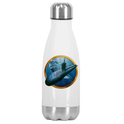 Military Submarine Shark Stainless Steel Insulated Water Bottle