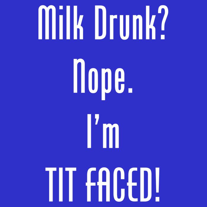 Milk Drunk Nope I'm Tit Faced Visor
