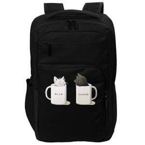 Milk N Coffee Kitties Impact Tech Backpack