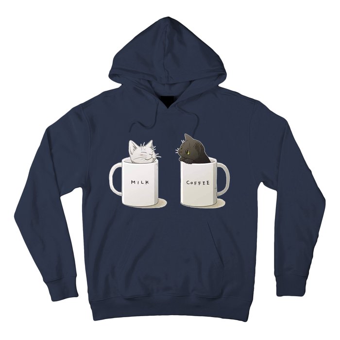 Milk N Coffee Kitties Hoodie