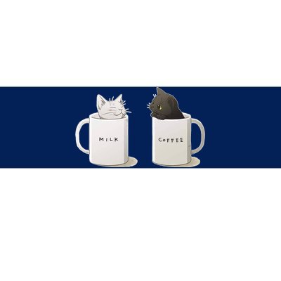 Milk N Coffee Kitties Bumper Sticker