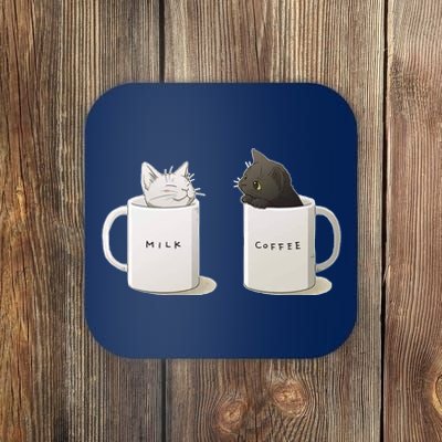 Milk N Coffee Kitties Coaster