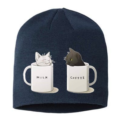 Milk N Coffee Kitties Sustainable Beanie