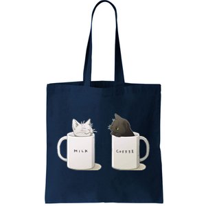 Milk N Coffee Kitties Tote Bag