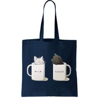 Milk N Coffee Kitties Tote Bag