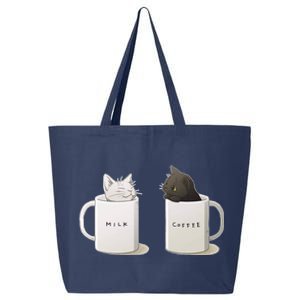 Milk N Coffee Kitties 25L Jumbo Tote