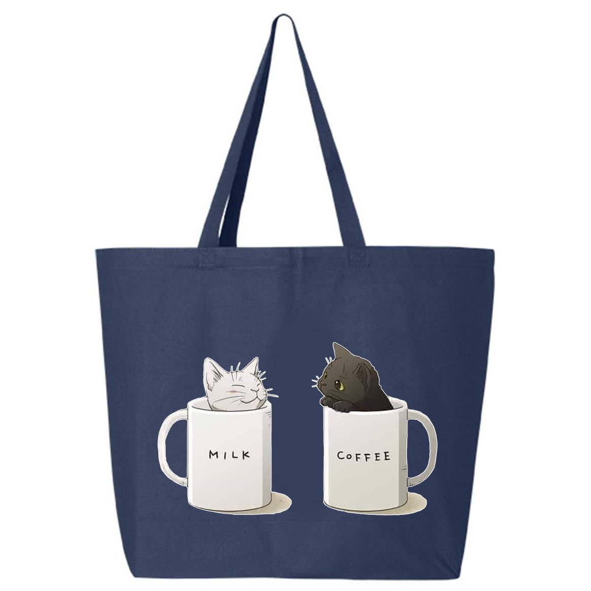 Milk N Coffee Kitties 25L Jumbo Tote