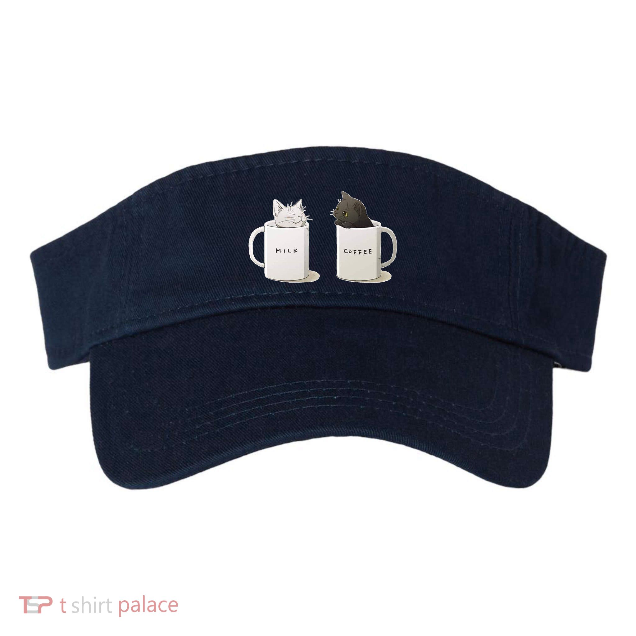 Milk N Coffee Kitties Visor