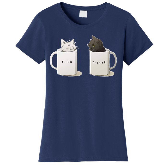 Milk N Coffee Kitties Women's T-Shirt