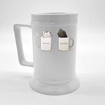 Milk N Coffee Kitties Beer Stein