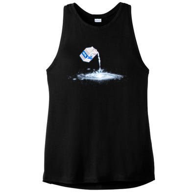 Milky Way Milk Carton Ladies PosiCharge Tri-Blend Wicking Tank