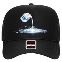 Milky Way Milk Carton High Crown Mesh Back Trucker Hat