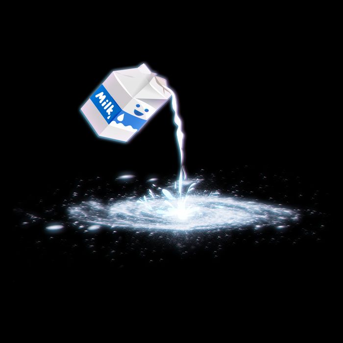 Milky Way Milk Carton Cooling Performance Crew T-Shirt