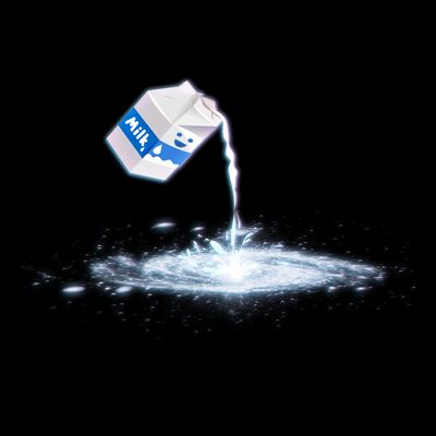 Milky Way Milk Carton T-Shirt