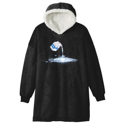 Milky Way Milk Carton Hooded Wearable Blanket