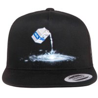 Milky Way Milk Carton Flat Bill Trucker Hat