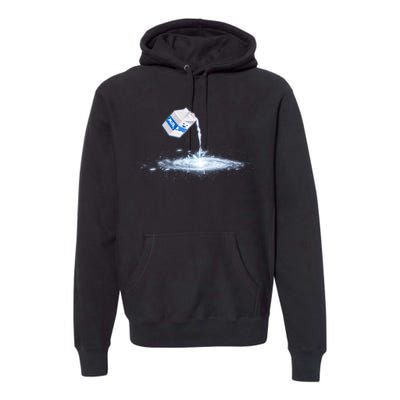 Milky Way Milk Carton Premium Hoodie