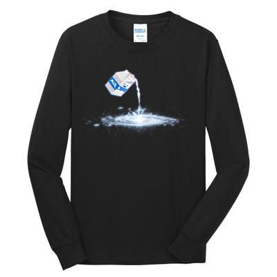 Milky Way Milk Carton Tall Long Sleeve T-Shirt