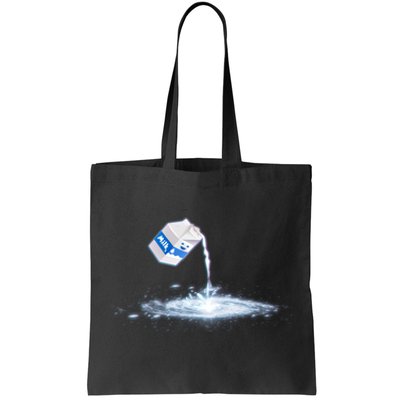 Milky Way Milk Carton Tote Bag