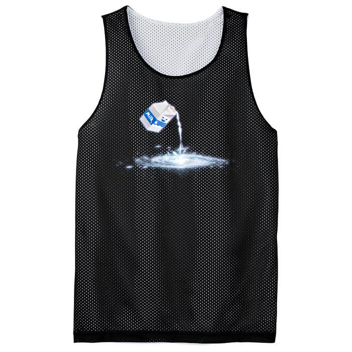 Milky Way Milk Carton Mesh Reversible Basketball Jersey Tank