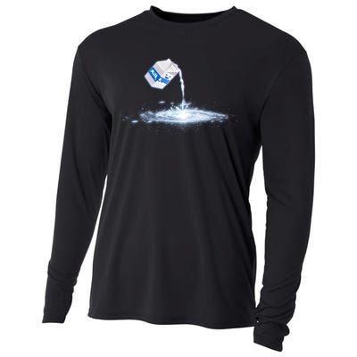 Milky Way Milk Carton Cooling Performance Long Sleeve Crew