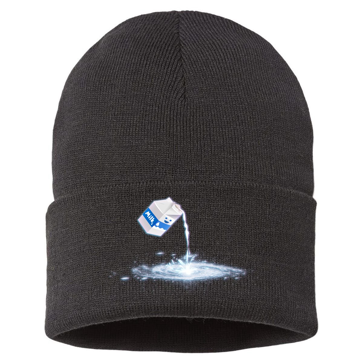 Milky Way Milk Carton Sustainable Knit Beanie