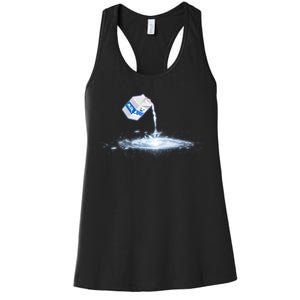 Milky Way Milk Carton Women's Racerback Tank