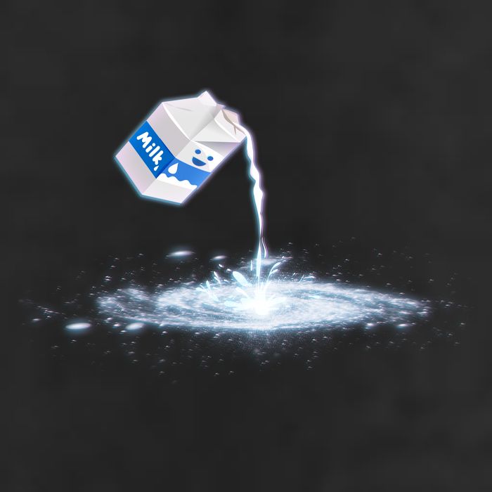 Milky Way Milk Carton Hat