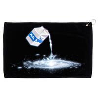 Milky Way Milk Carton Grommeted Golf Towel