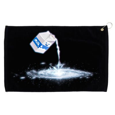 Milky Way Milk Carton Grommeted Golf Towel