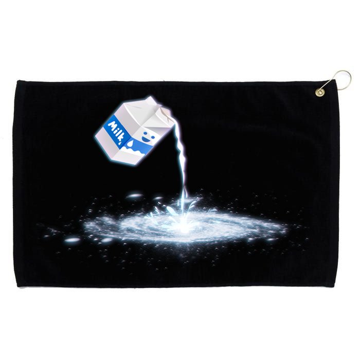 Milky Way Milk Carton Grommeted Golf Towel