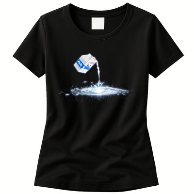 Milky Way Milk Carton Womens T-Shirt