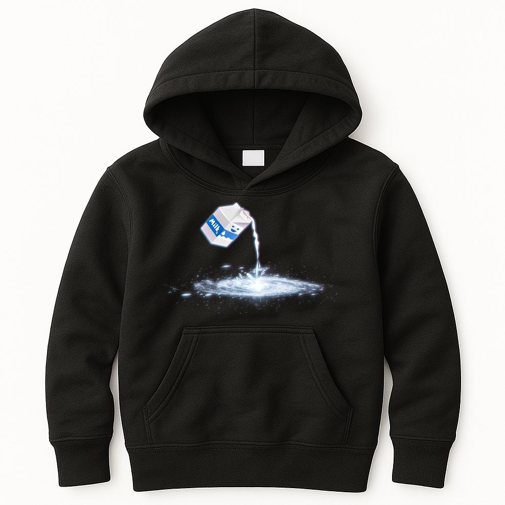 Milky Way Milk Carton Kids Hoodie