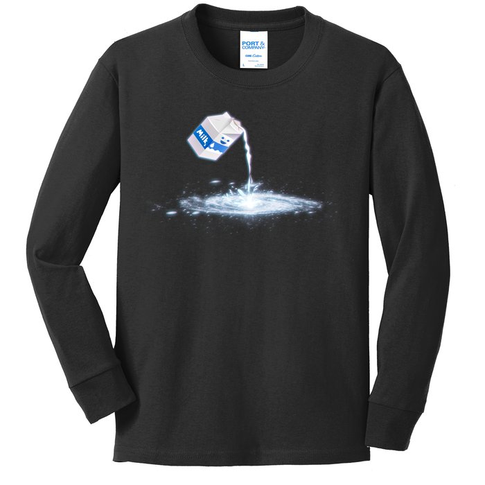 Milky Way Milk Carton Kids Long Sleeve Shirt