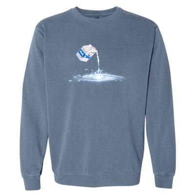 Milky Way Milk Carton Garment-Dyed Sweatshirt