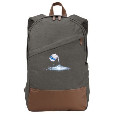 Milky Way Milk Carton Cotton Canvas Backpack