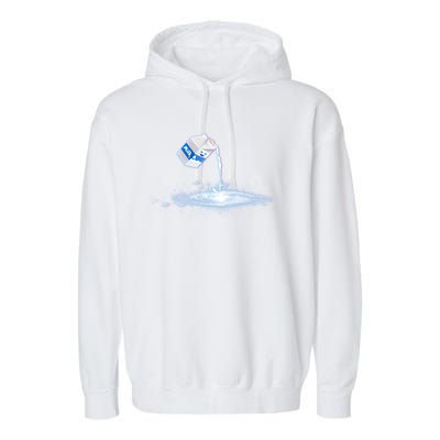 Milky Way Milk Carton Garment-Dyed Fleece Hoodie