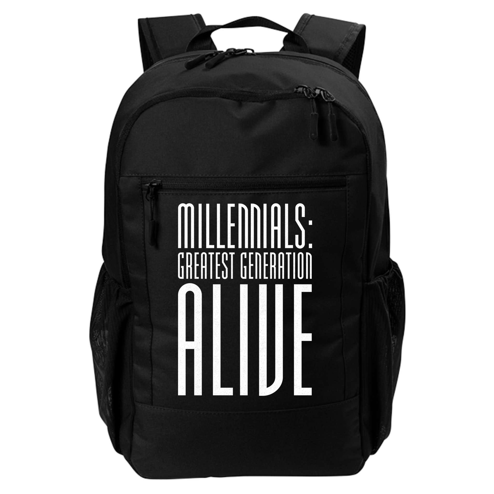 Millennials Greatest Generation Alive Backpack