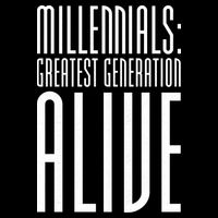 Millennials Greatest Generation Alive Youth Performance Sprint T-Shirt
