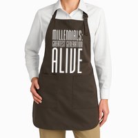 Millennials Greatest Generation Alive Apron