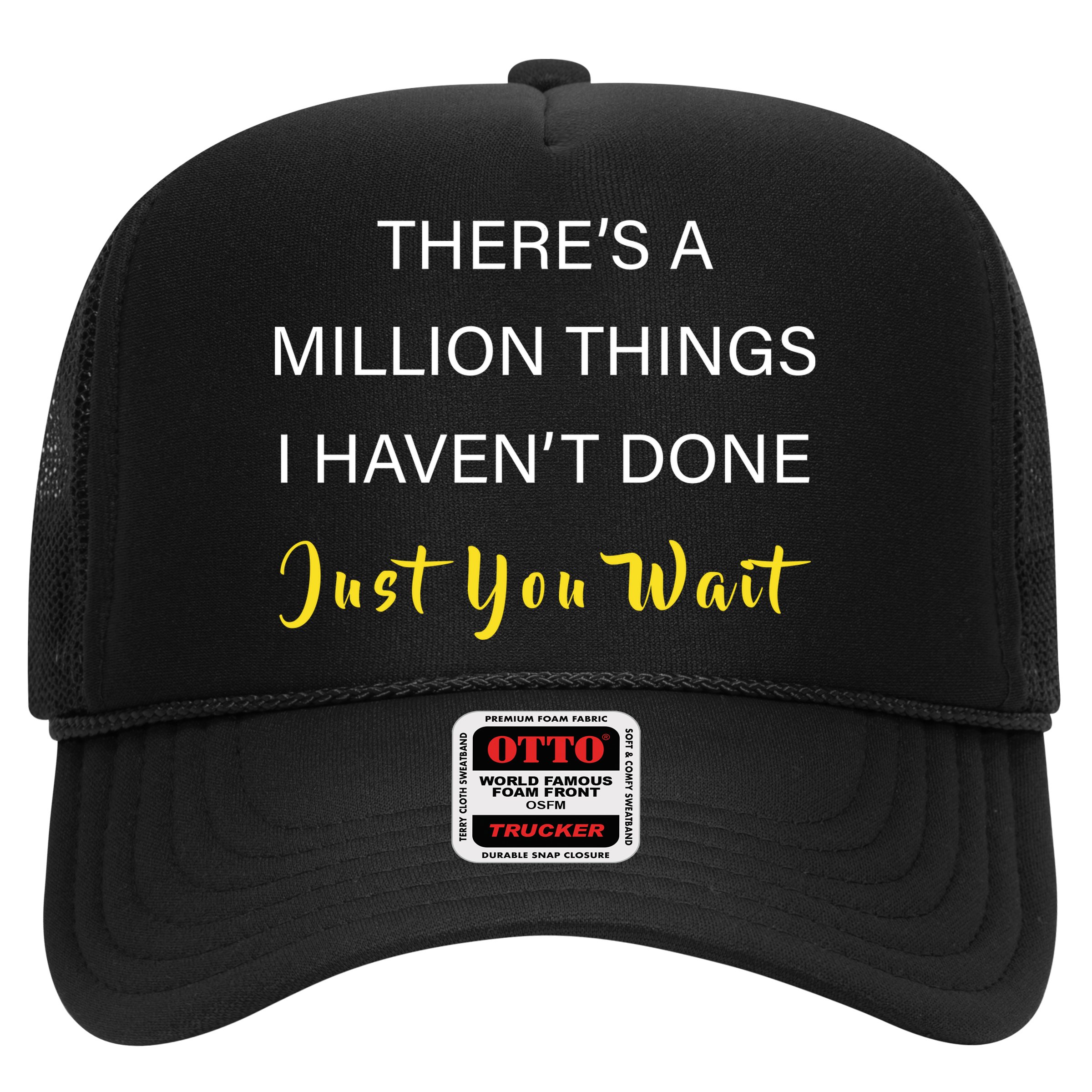 Million Things I Haven't Done You Just Wait Hat