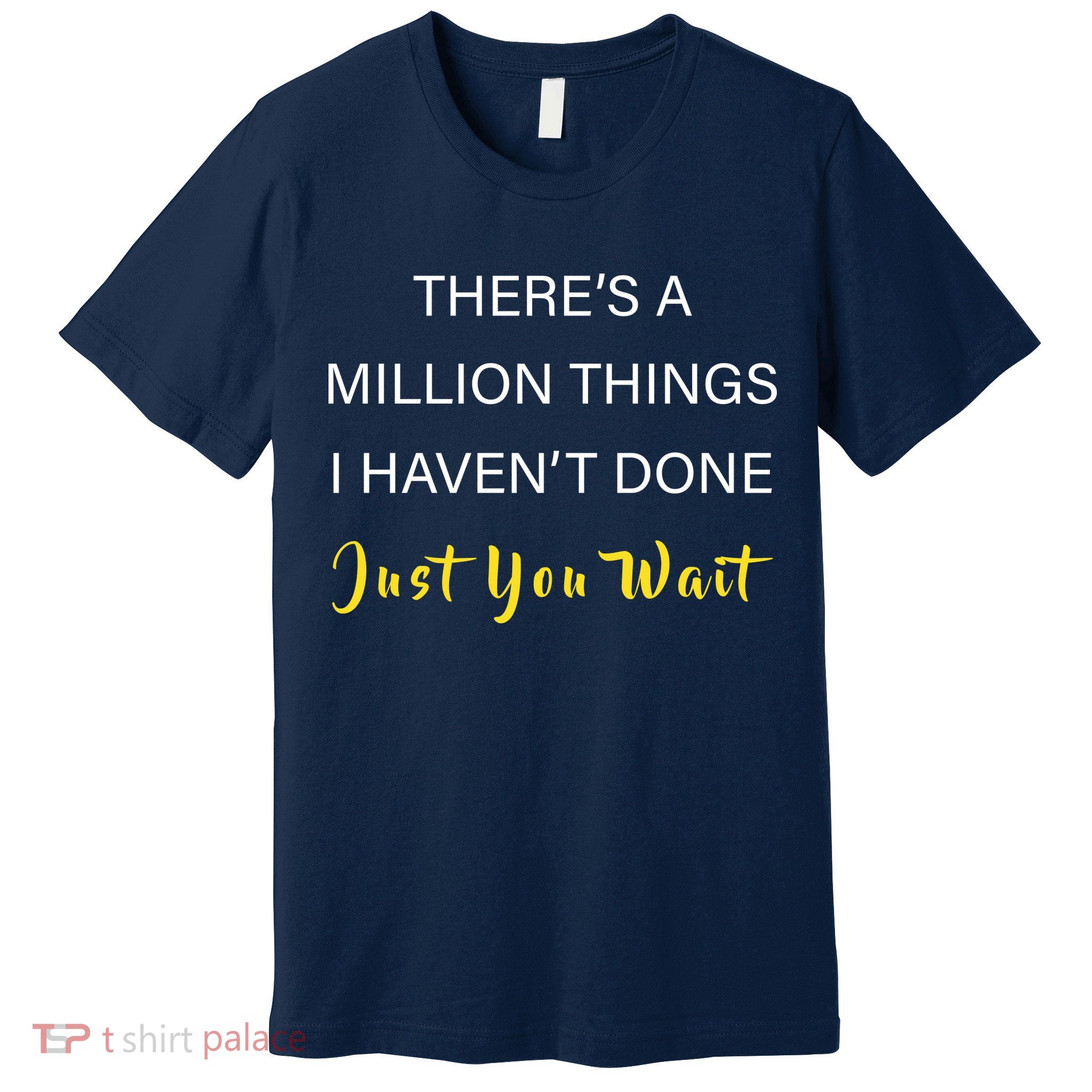 Million Things I Haven't Done You Just Wait Premium T-Shirt